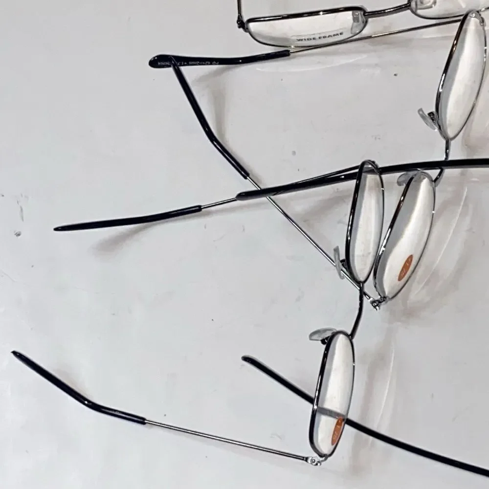 Lot Of 5 Pairs Eyeglasses PD 62+/-2mm +1.75